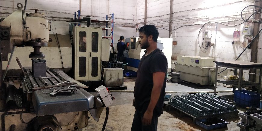 CNC machine shop at MBM