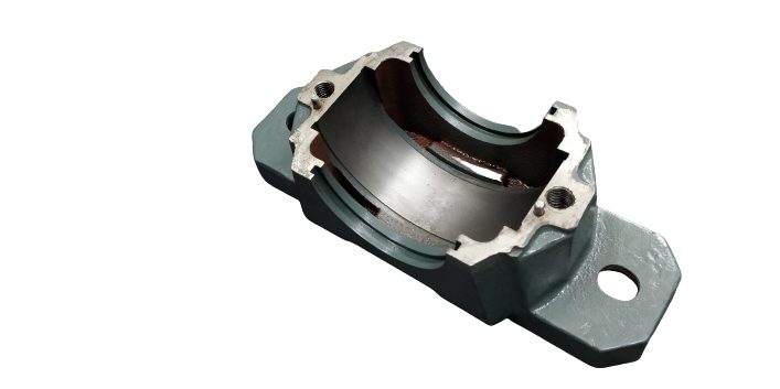 Cutaway of an SN / SNL plummer block